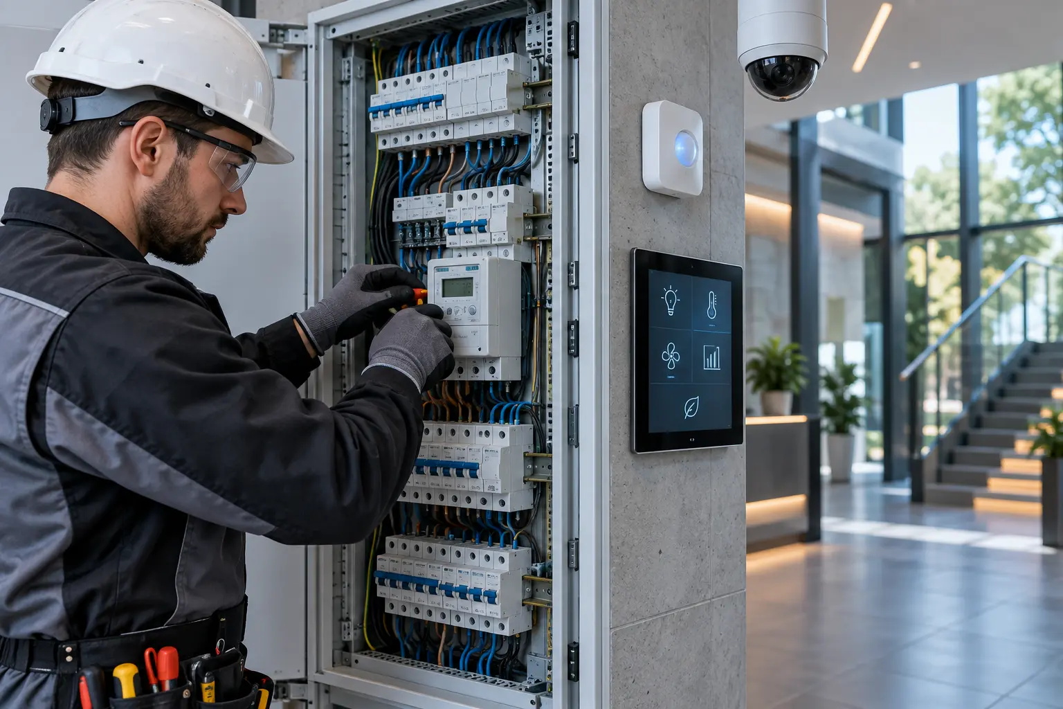 Targa hoone energiaarvesti ja automaatika seadistus